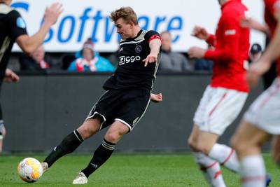 Ajax-aanvoerder De Ligt na tik in Alkmaar: ‘Waren onszelf niet’