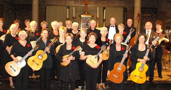 Mandolineorkest bereikt het platina jubileum