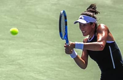 Muguruza knokt zich naar halve finales  in Cincinnati