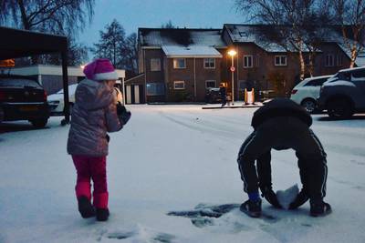 Zo ziet Nederland eruit onder een deken van sneeuw