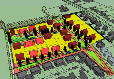 Na jaren van stilstand komen er nu dertig nieuwe woningen in Rijkevoort