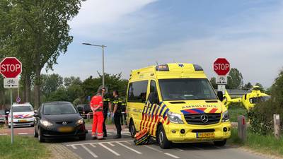 Fietser ernstig gewond bij aanrijding Rijkerswoerd