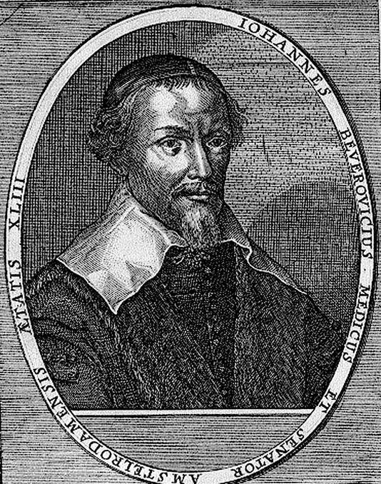 Johan van Beverwijck (1594-1647), verlicht arts. Hij schreef over de 'siekte des hoofts'.