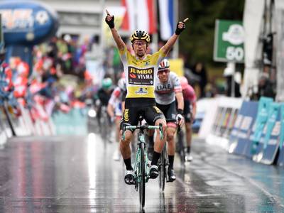 Primoz Roglic in supervorm naar Giro na eindzege in Romandië