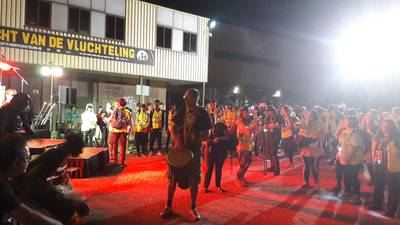 Een nachtje afzien voor het goede doel