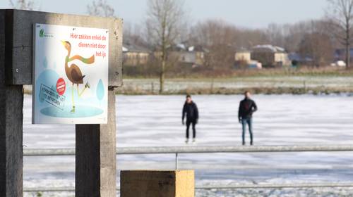 Met Brugse politie op ‘schaatspatrouille’