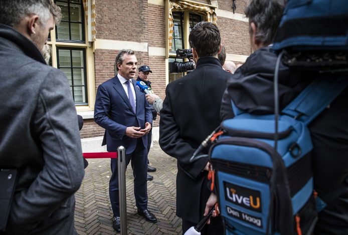 Staatssecretaris Mark Harbers van Justitie en Veiligheid (VVD).