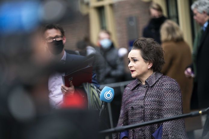 Staatssecretaris Alexandra van Huffelen (D66) van Financien op 15 januari.