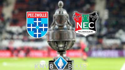 KNVB-beker: PEC Zwolle - NEC