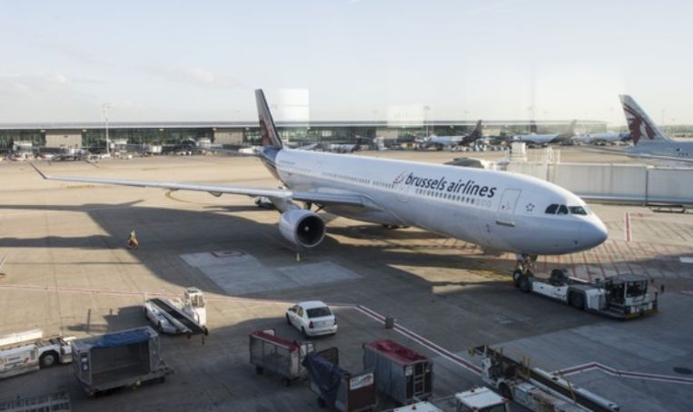 Een Airbus A330-200 van Brussels Airlines (archiefbeeld).