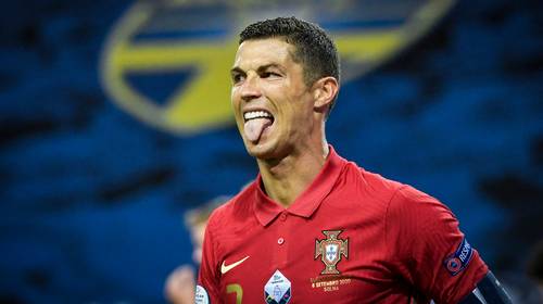 Hoe ouder, hoe vlotter Ronaldo scoort voor Portugal