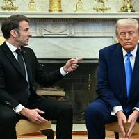 Trump dreigt met tarief van 200 procent voor Franse wijn en champagne als Macron niet in Vredesraad stapt