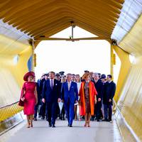 Koning Willem-Alexander ontweek déze vraag van de pers over zijn nichtje Eloise