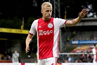 Nog geen datum voor rentree Van de Beek bij Ajax