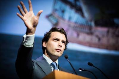 Thierry Baudet geschokt na opdracht voor scholieren in Groenlo