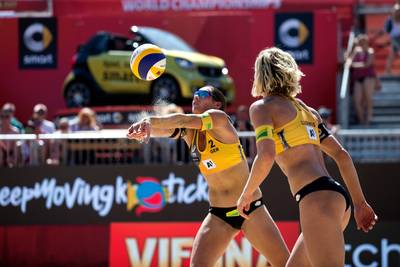 Olympisch kampioenen Ludwig en Walkenhorst in WK-finale