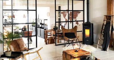 De woonboerderij van Jellina Detmar is stoer en stijlvol