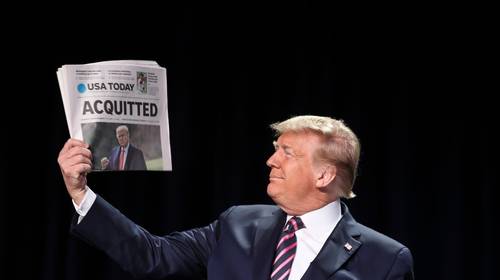 Voor Trump is het nu “payback time”