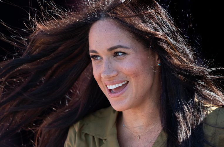 Meghan Markle is blij om weer thuis te zijn. 