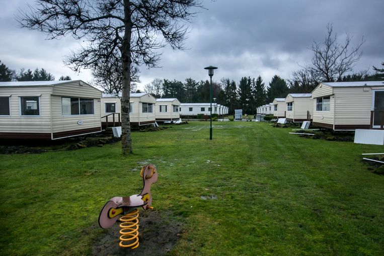 Ook in 2016 zaten er al asielzoekers aan het Parelstrand 