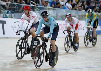 Bos pakt overwinning keirin in Hong Kong