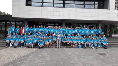 Druten lobbyt met shirt voor plek in parcours Vierdaagse