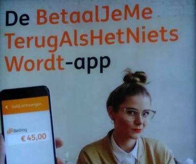 'Betaal je me terug als het niets wordt'-app van ING onder vuur in België