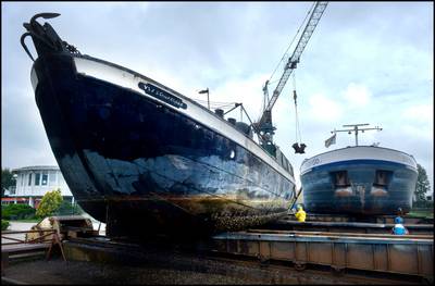 Nijmeegse scheepswerf verhuist helemaal naar Millingen
