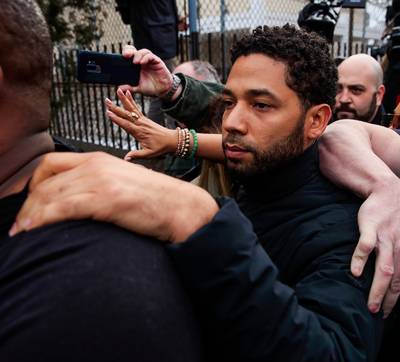 Empire-ster Jussie Smollett houdt onschuld vol bij rechter