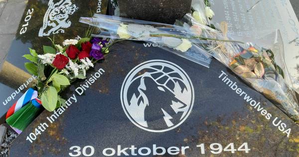 Verkeerd logo nieuw Bevrijdingsmonumentje in Zegge | Bevrijding 75 jaar - BN DeStem