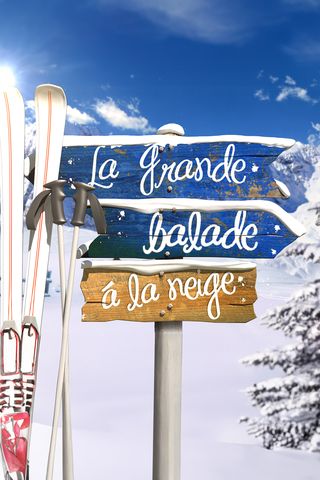 La grande balade à la neige