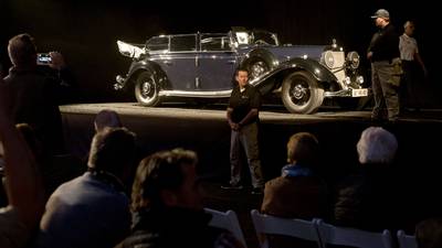 Zeven miljoen dollar vooralsnog hoogste bod op Hitlers Mercedes