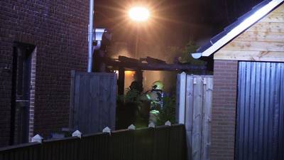 Schuur gaat in vlammen op in Lichtenvoorde