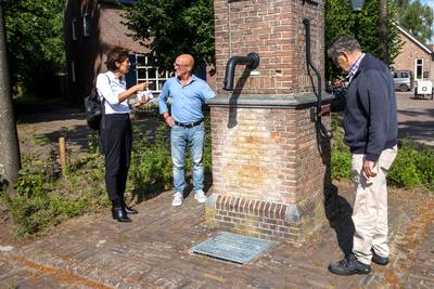 Hoofdrol voor water op Doornboomplein in Middelbeers