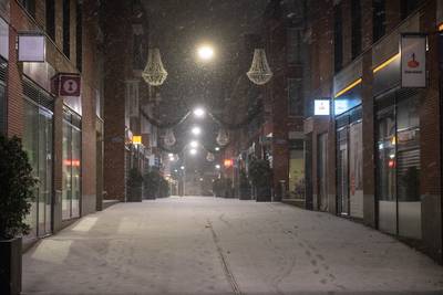 Winterweer: sneeuw en ijzel, code geel van kracht, gladheid zorgt voor ongelukken