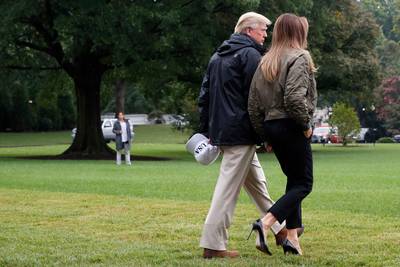 Kritiek op killerheels Melania Trump