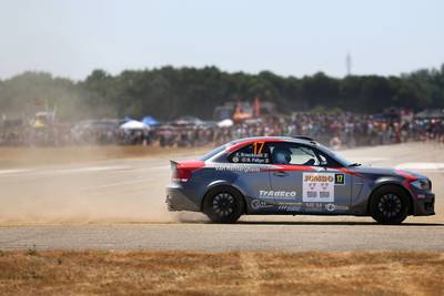 GTC Rally past parcours op vliegveld Seppe aan