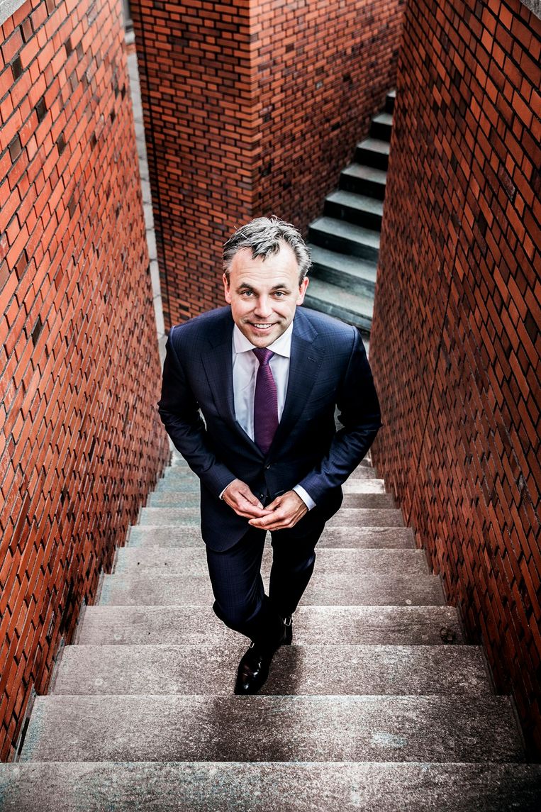 Markus Harbers / Nederlands politicus / Staatssecretaris van Justitie en Veiligheid in het kabinet-Rutte III. Volkspartij voor Vrijheid en Democratie Beeld Aurélie Geurts