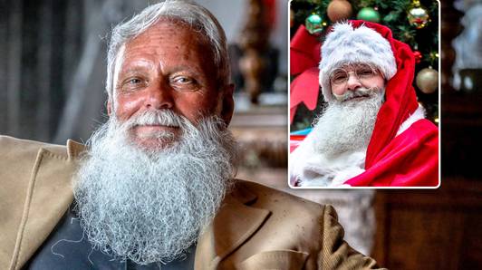 En de ‘Snor van het Jaar’ is... kerstman en opperfigurant Maurice (60): “Toen ik stopte met roken, werd mijn baard in één klap wit”
