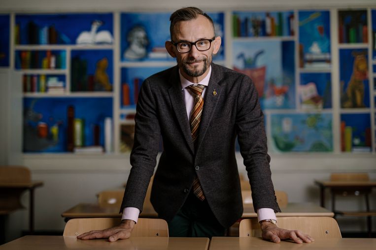  Krzysztof Dobrowolski-Onclin van het COC.  Beeld Marc Driessen