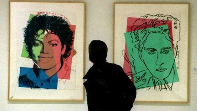 Andy Warhol-schilderij Michael Jackson onder de hamer | De Morgen
