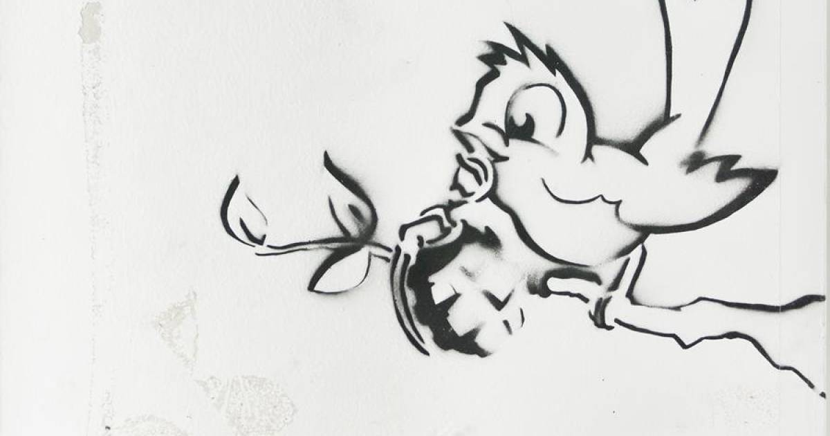 Veiling van wereldberoemde Banksy in Zwolle: primeur voor Nederland |  Zwolle | destentor.nl