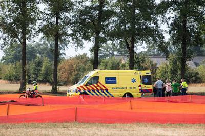 Deelnemer gewond bij Motorcross Bentelo: traumahelikopter opgeroepen