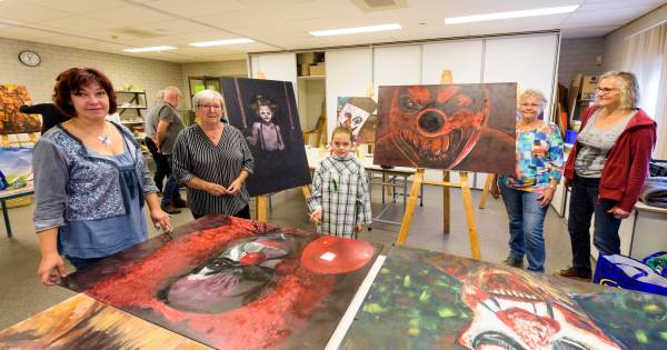 Griezelen met enge schilderijen in Westerhoven