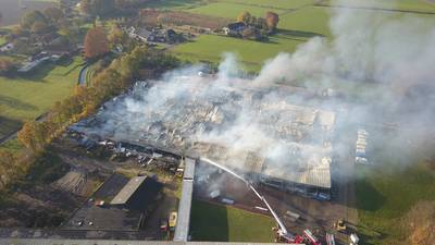 Run op caravans na grote brand in stalling Oeffelt
