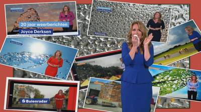 Helga van Leur houdt het niet droog tijdens haar afscheid