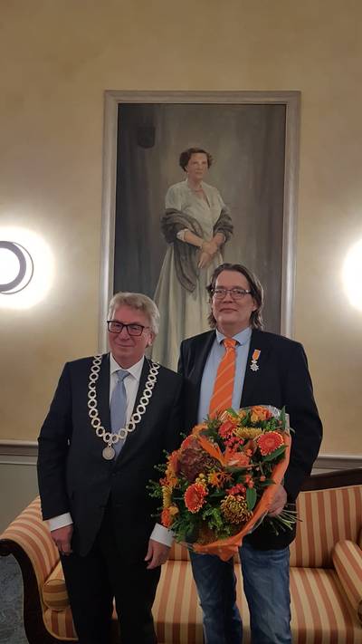 Alsnog lintje voor Harald van Roekel