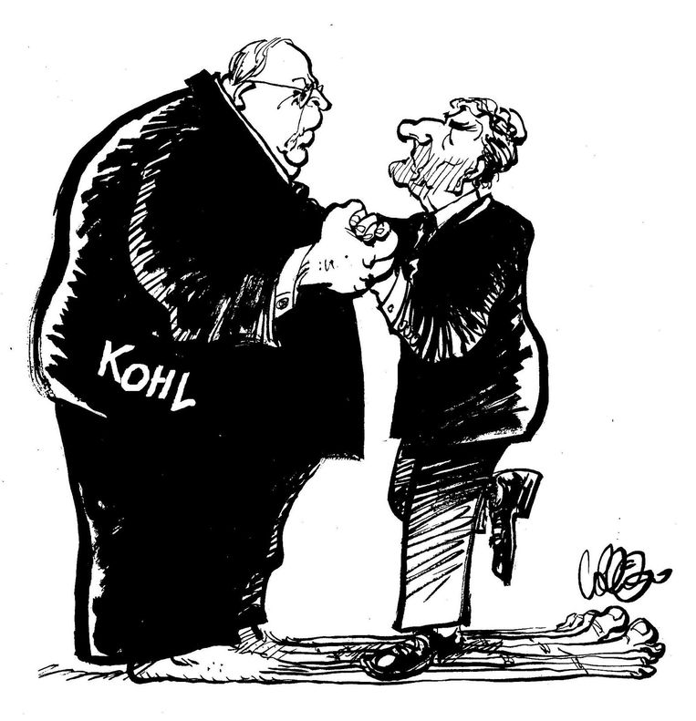 Voor Cartoonisten Was Lubbers Puur Goud De Volkskrant