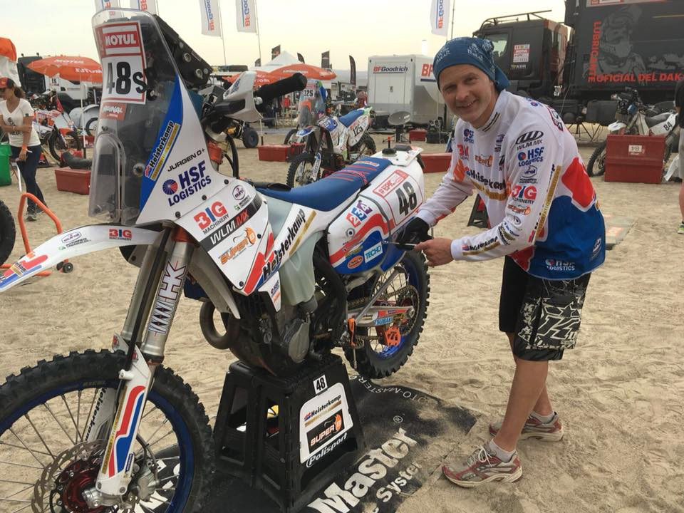 Jurgen van den Goorbergh kent weinig rust op 'rustdag' Foto bd.nl