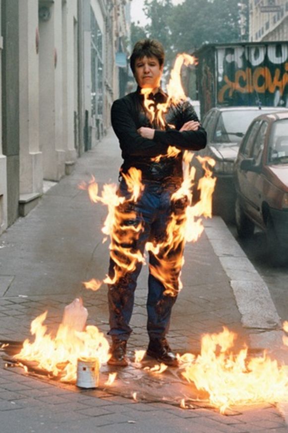 Voor het kunstwerk 'Je suis inoocent' maakte Adel Abdessemed zelf ook gebruik van het speciale effect.